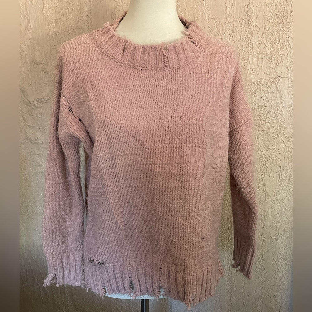 POL Pink Soft Sweater